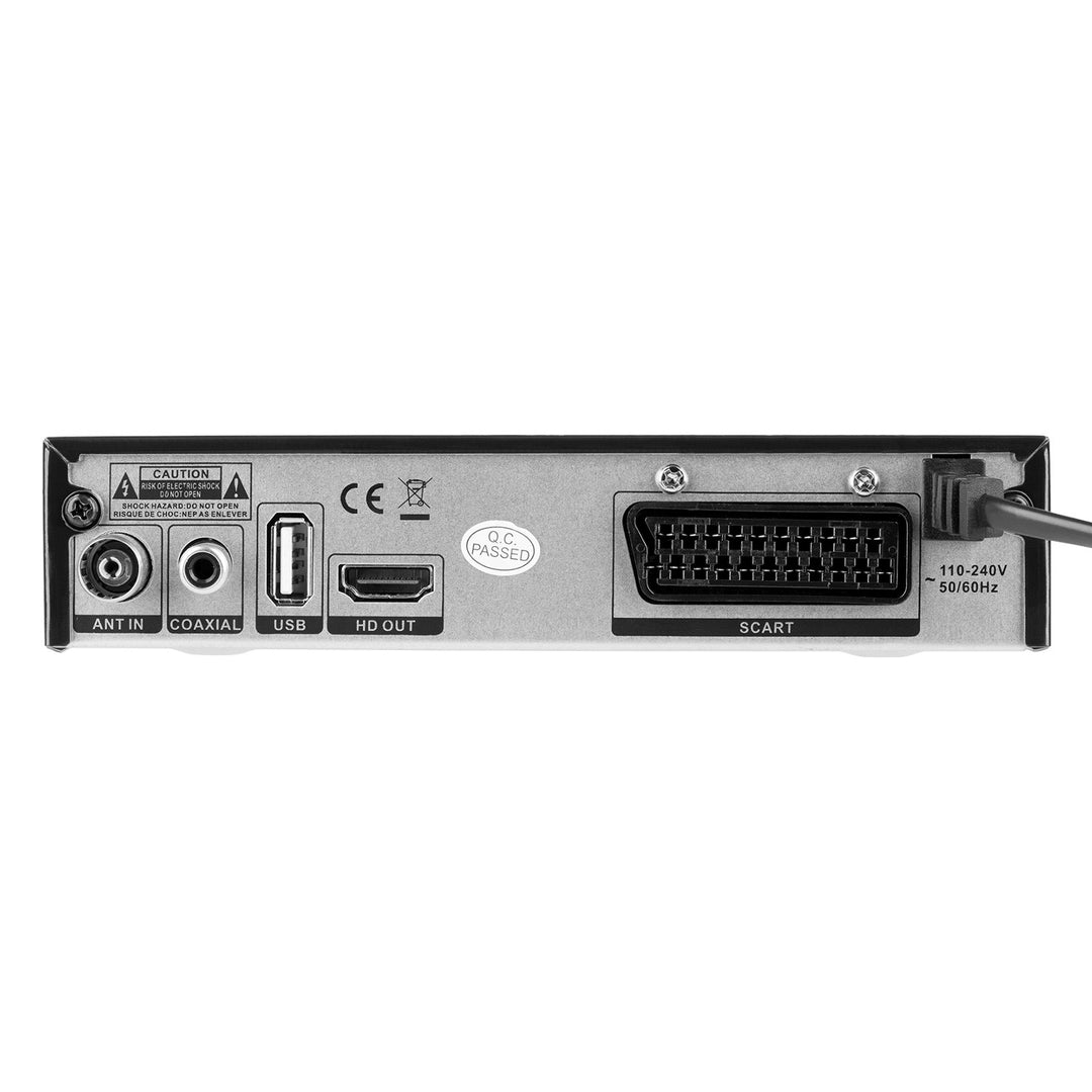 Sintonizzatore-decoder DVB-T2 H.265 HEVC KrugerMatz KM0550D EPG PVR Timeshift