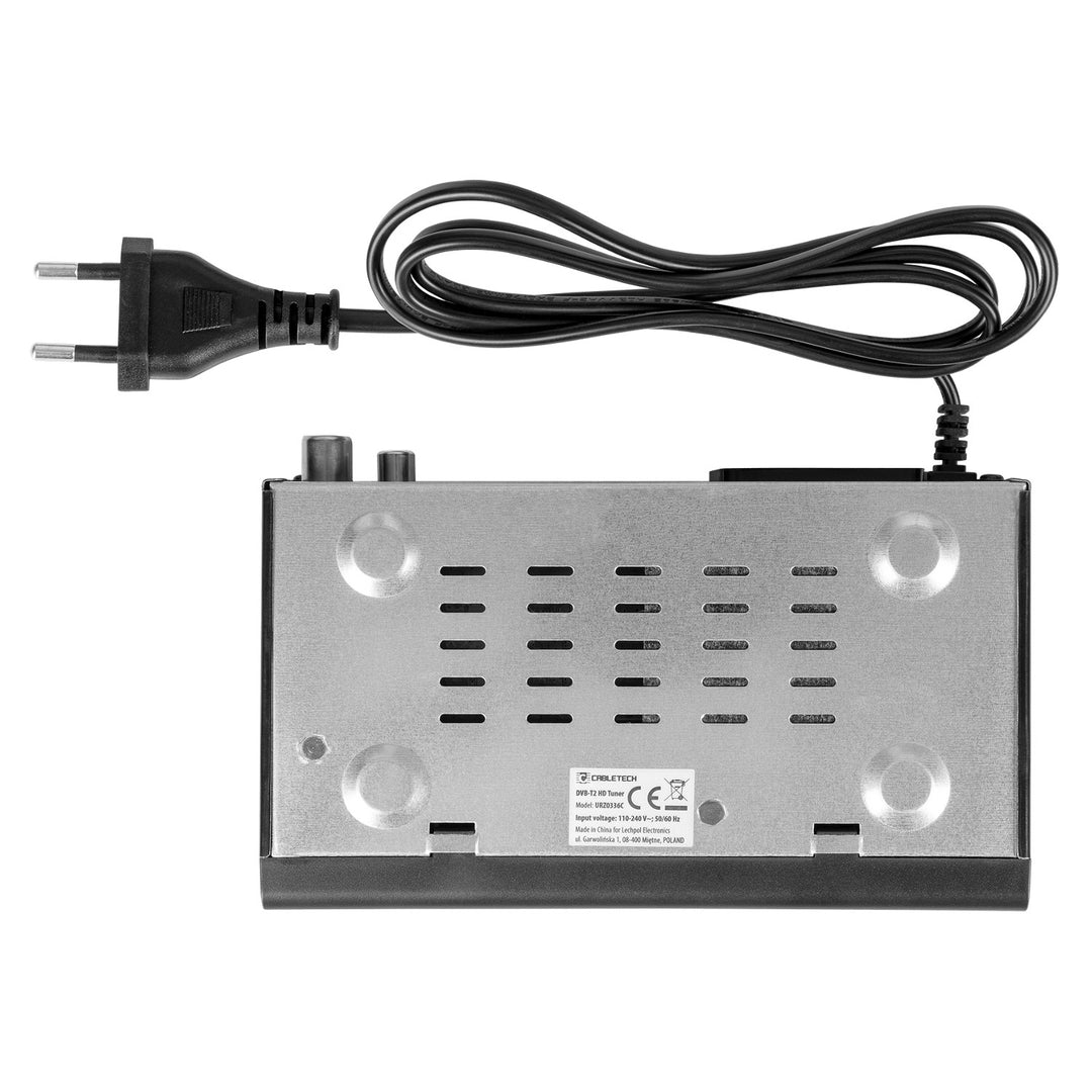 Sintonizzatore-decoder DVB-T2 H.265 HEVC KrugerMatz KM0550D EPG PVR Timeshift
