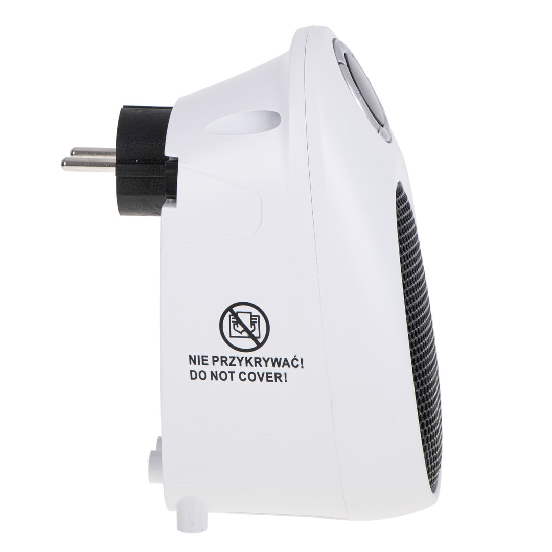 Termoventilatore Adler, timer, 2 livelli, max 1500W, bianco, AD 7749