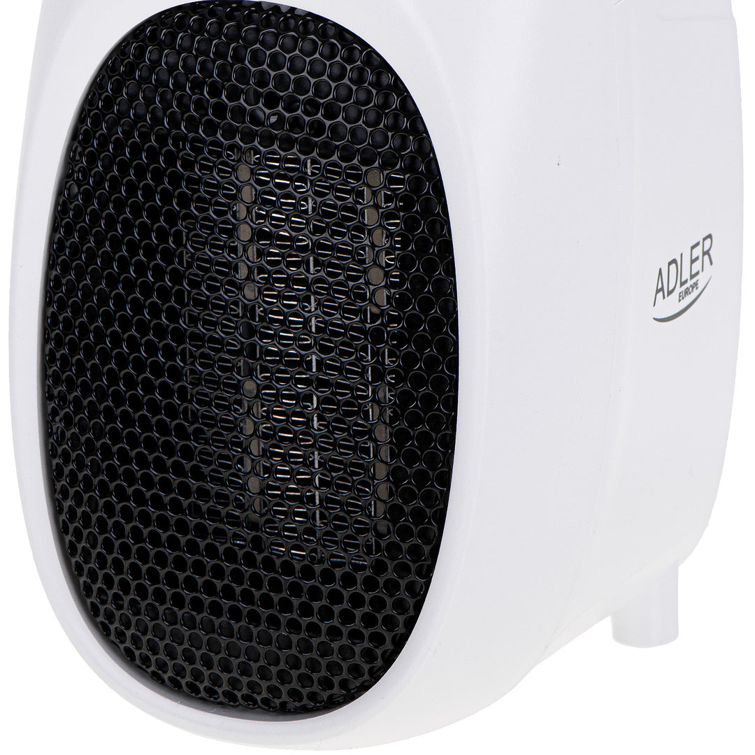 Termoventilatore Adler, timer, 2 livelli, max 1500W, bianco, AD 7749