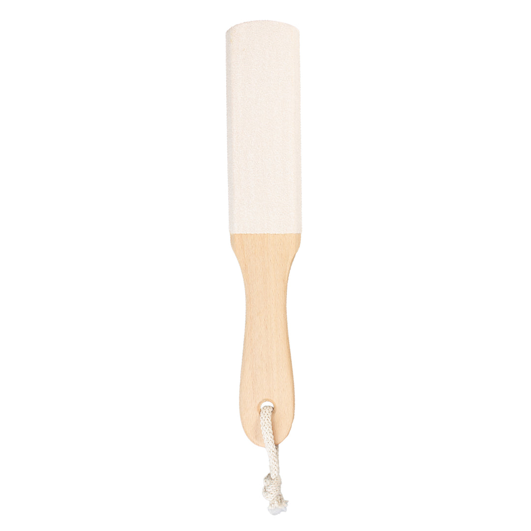 Lima per Piede Pedicure in ceramica con struttura in legno ergonomica e maneggevole