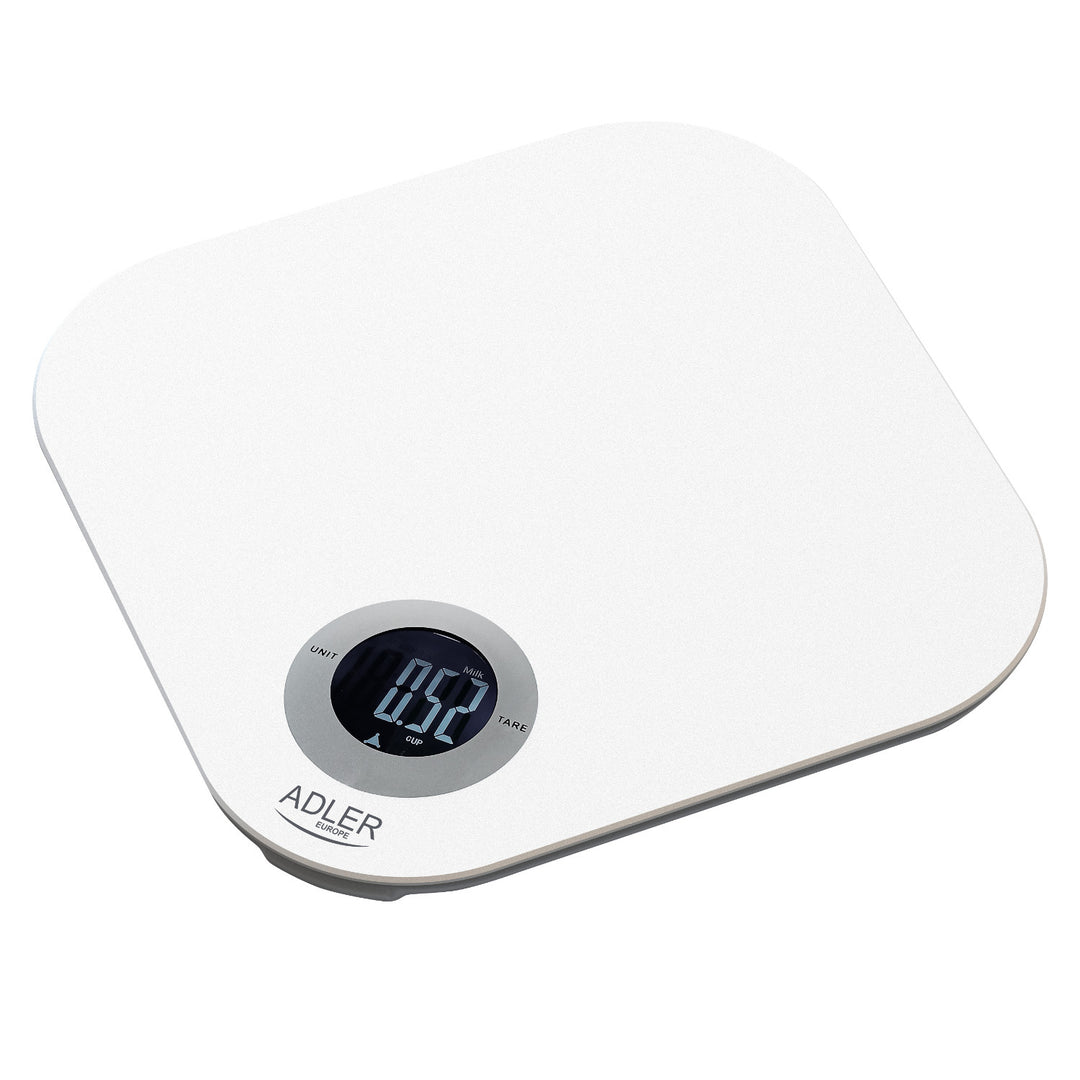Bilancia da cucina Adler, vetro temperato, display LCD, fino a 10 kg, AD 3180