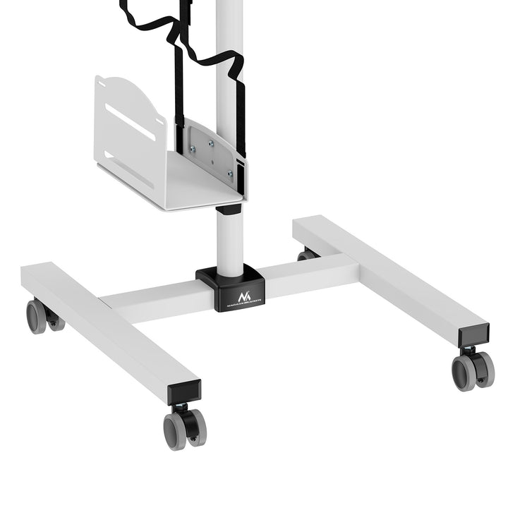 Carrello professionale Maclean, postazione di lavoro mobile su ruote, max 17"-32", max 20 kg, MC-793
