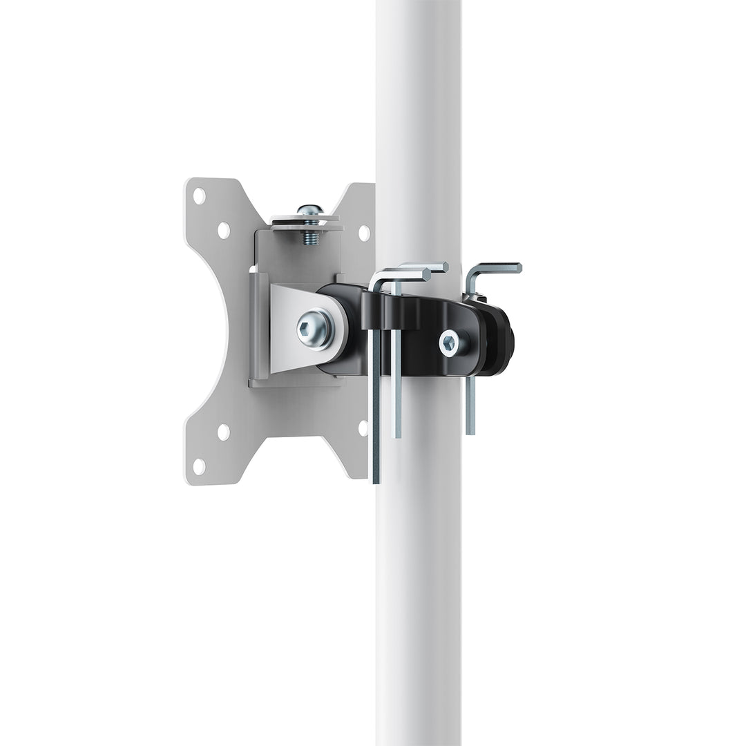 Carrello professionale Maclean, postazione di lavoro mobile su ruote, max 17"-32", max 20 kg, MC-793