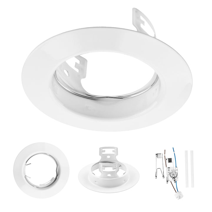 Spot rotondo da incasso Rabalux, IP20, bianco, GU5.3, 12V, Spot Relight