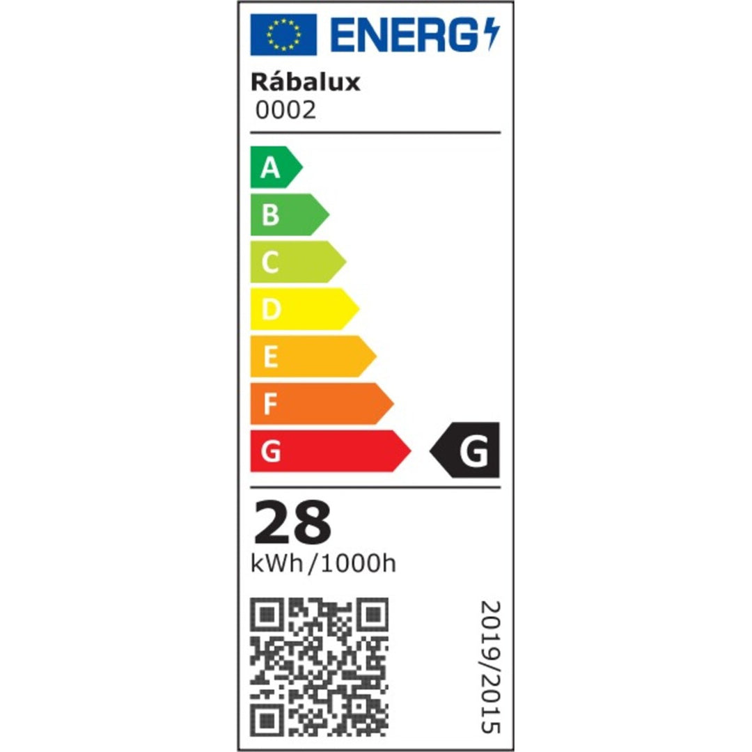 Lampada da parete Rabalux, per luce quadro, 2xG9, cromo satinato, Illuminazione dei Quadri