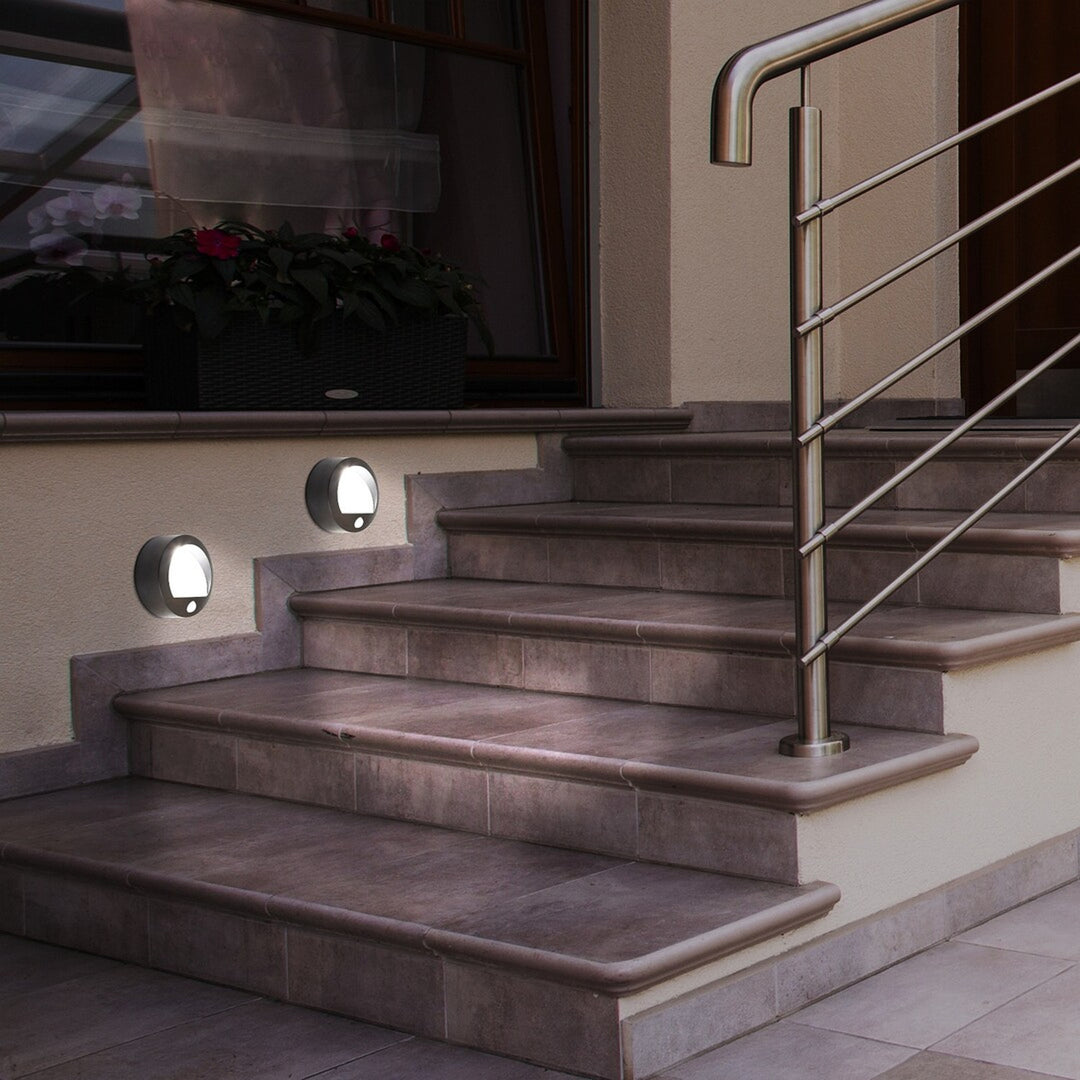 Lampada da esterno Rabalux, 1,5W LED, IP44, nero, Amarillo