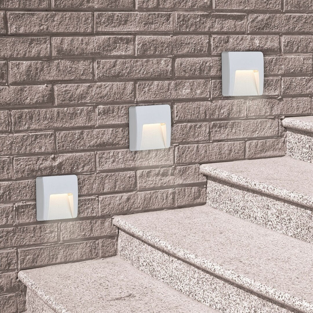 Lampada da parete Rabalux, per esterni, IP65, LED 3W, bianco, Trento