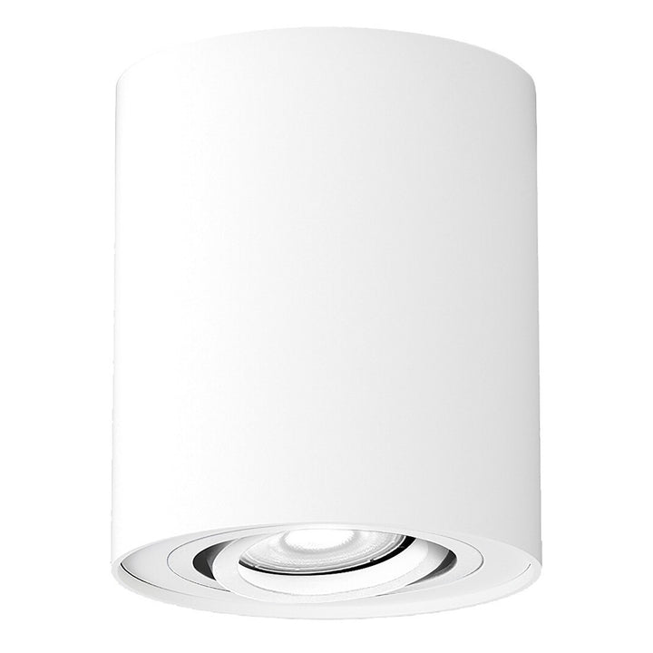 Lampada da soffitto Rabalux, montaggio a superficie, GU10, IP20, bianco, Kobald
