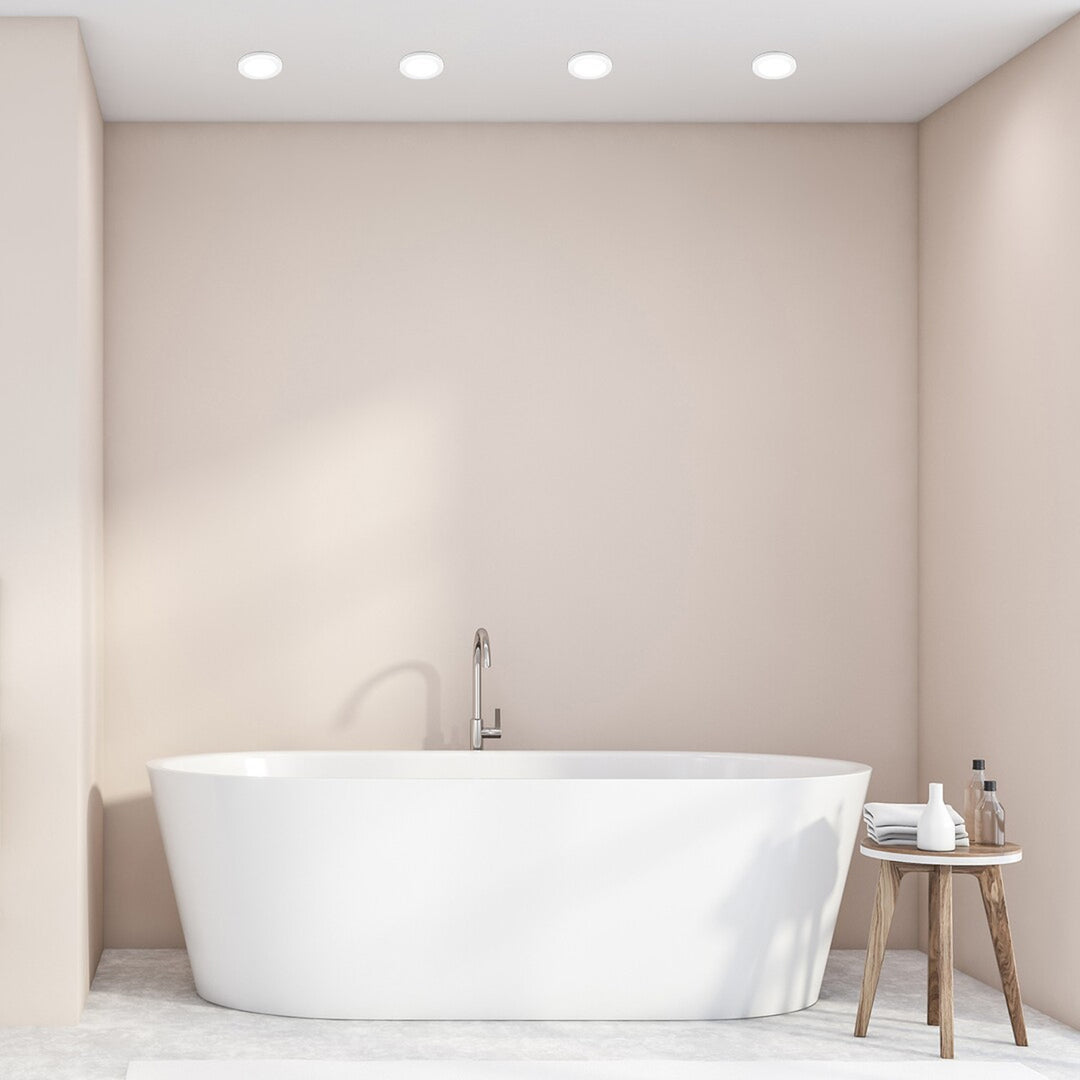 Rabalux lampada da soffitto montaggio a superficie, 3W LED, IP44, biano, Coco