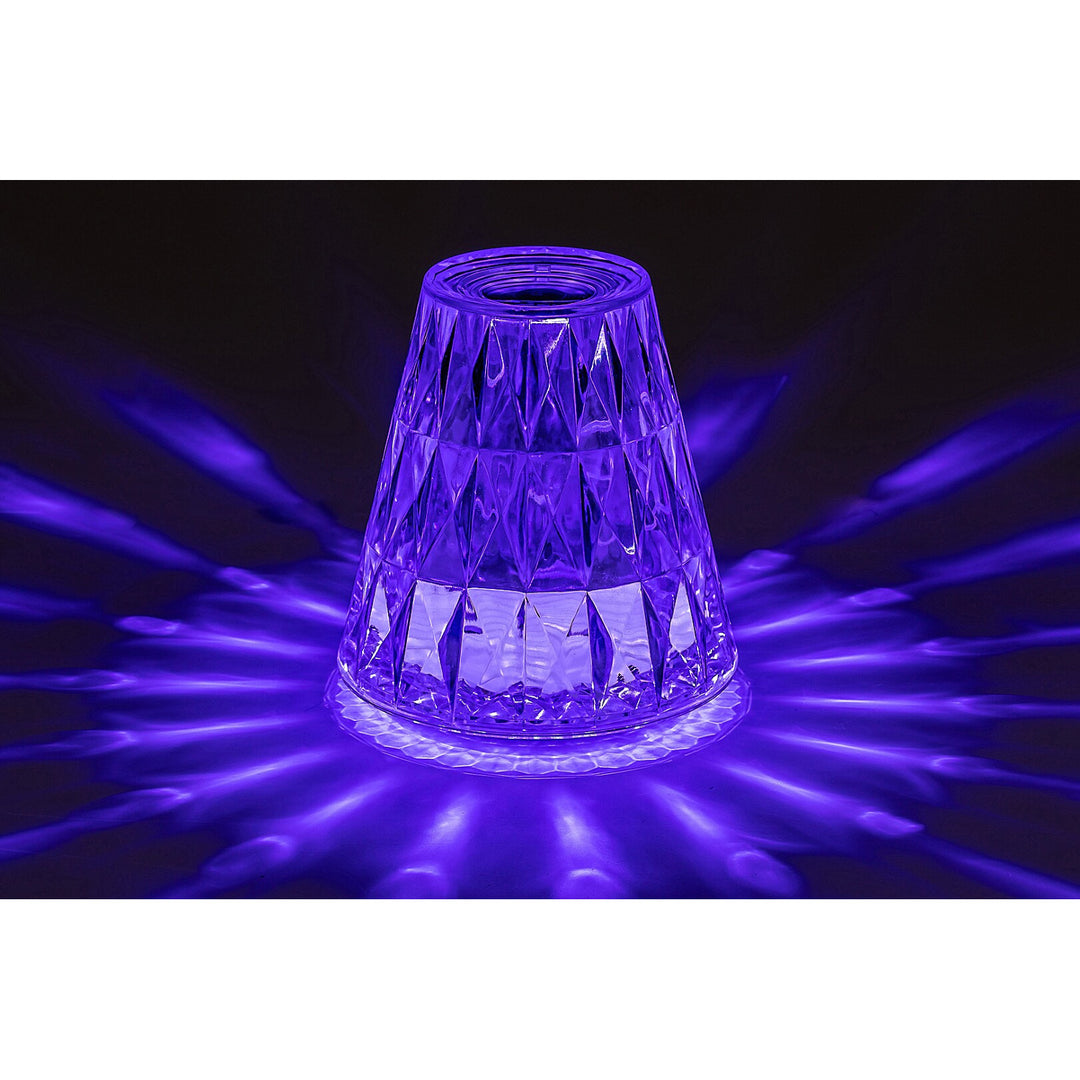 Lampada da tavolo decorativa Rabaux, 2W LED, RGB, Siggy