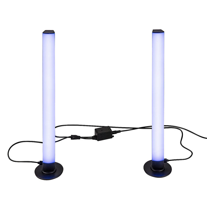 Lampada a stelo Rabalux, lampada da terra, 5W LED, RGB, nero, Paco