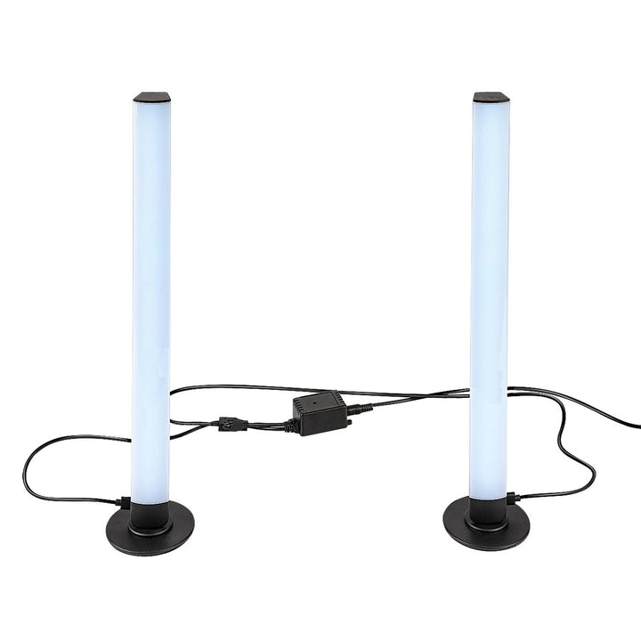 Lampada a stelo Rabalux, lampada da terra, 5W LED, RGB, nero, Paco