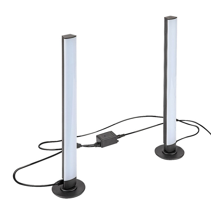 Lampada a stelo Rabalux, lampada da terra, 5W LED, RGB, nero, Paco