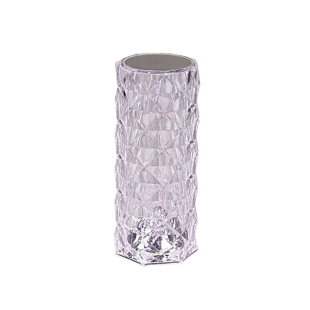 Lampada decorativa Rabaux, cristallo, 1,5W LED, RGB, Siggy