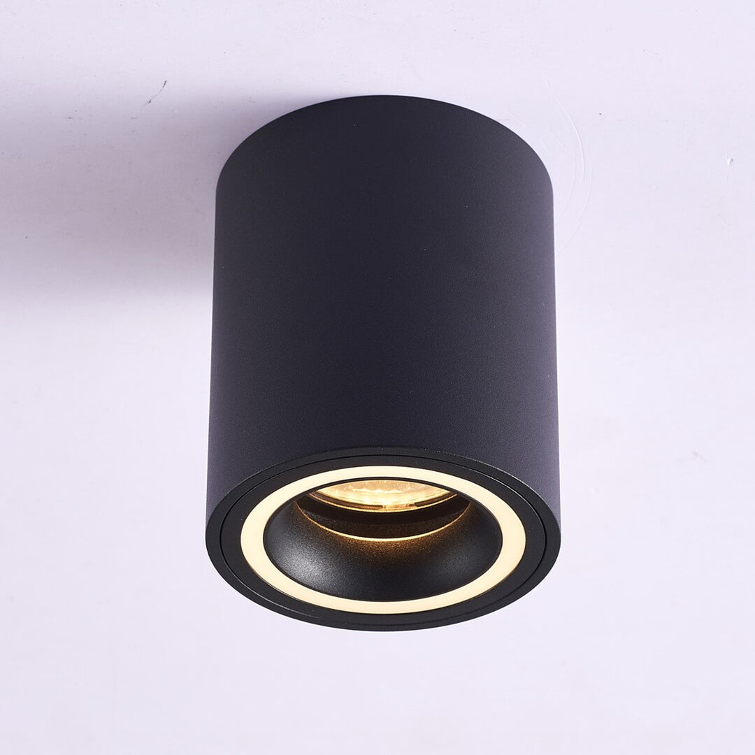 Faretto da soffitto Rabalux, attacco GU10, max 25W, nero, Kobald