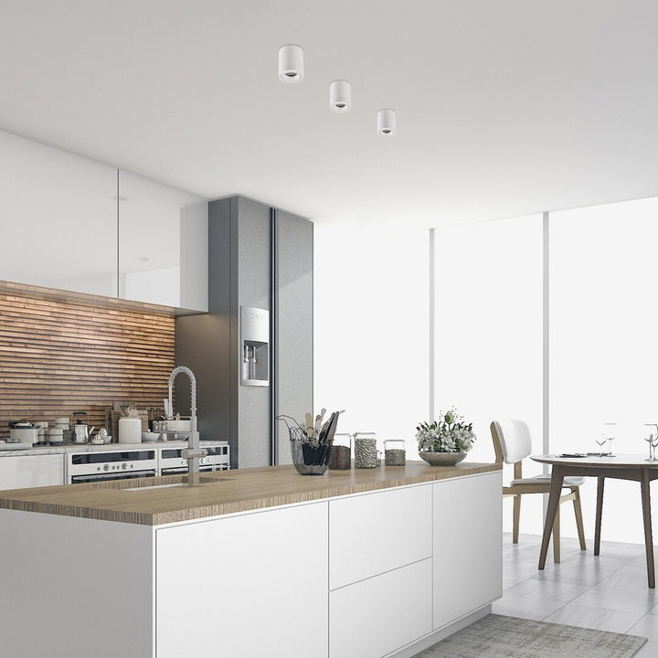 Faretto da soffitto Rabalux, attacco GU10, max 25W, bianco, Kobald