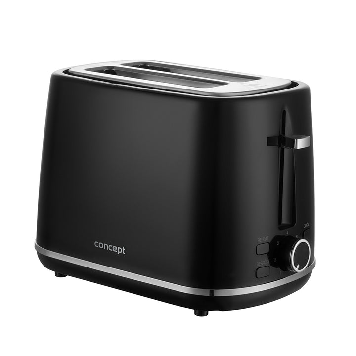Tostapane elettrico Concept, 930 W, 7 gradi di doratura, nero, TE2075