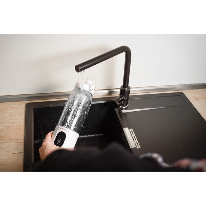 Frullatore personale Concept, 600 ml, batteria ricaricabile agli ioni di litio, bianco, FitMaker SM4000