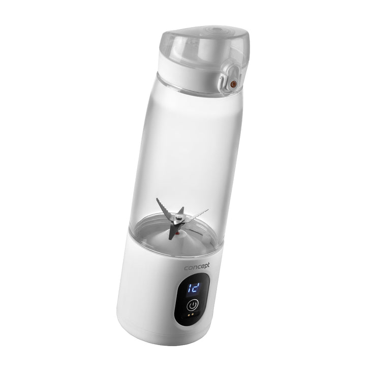 Frullatore personale Concept, 600 ml, batteria ricaricabile agli ioni di litio, bianco, FitMaker SM4000