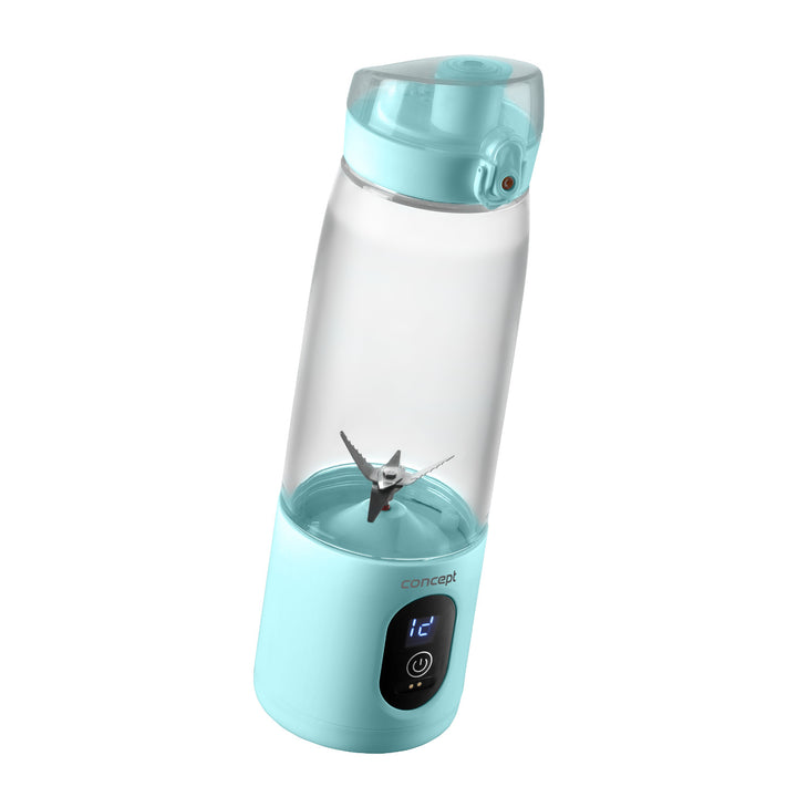 Frullatore personale Concept, 600 ml, ricaricabile agli ioni di litio, blu, FitMaker SM4002
