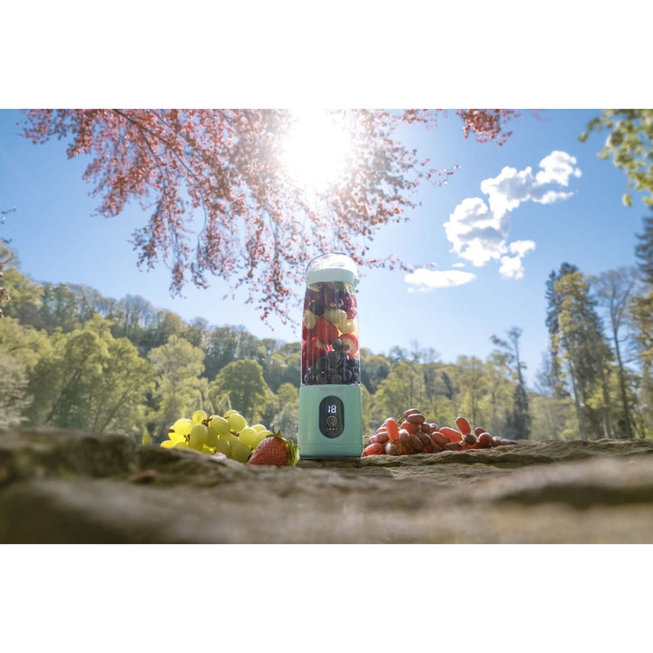 Frullatore personale Concept, 600 ml, ricaricabile agli ioni di litio, blu, FitMaker SM4002