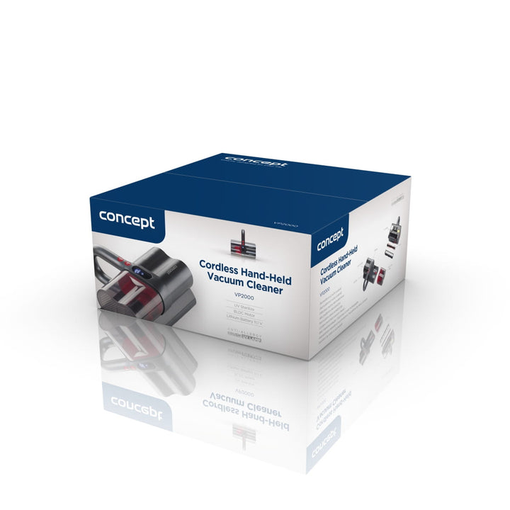 Aspirapolvere manuale Concept, lampada sterilizzante UV-C, 11,1 V, 120 W, VP2000