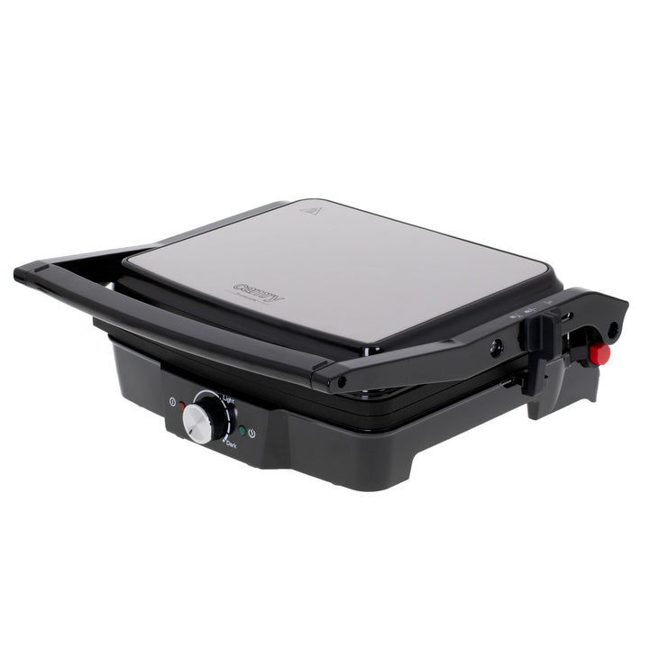 Griglia elettrica Camry, ampia superficie 28x23 cm, regolazione della temperatura, potenza massima 2500 W, CR 3053