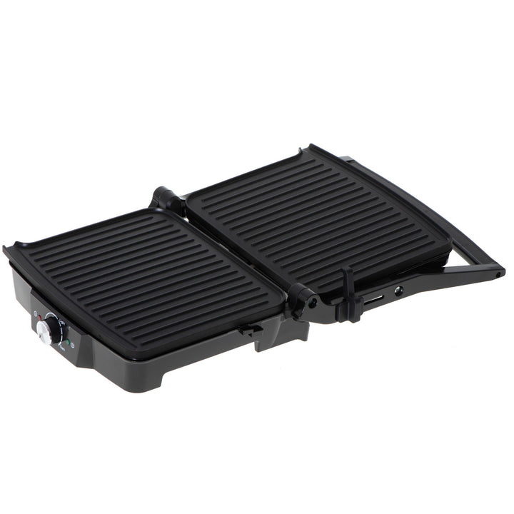 Griglia elettrica Camry, ampia superficie 28x23 cm, regolazione della temperatura, potenza massima 2500 W, CR 3053