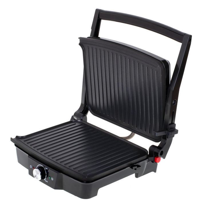 Griglia elettrica Camry, ampia superficie 28x23 cm, regolazione della temperatura, potenza massima 2500 W, CR 3053