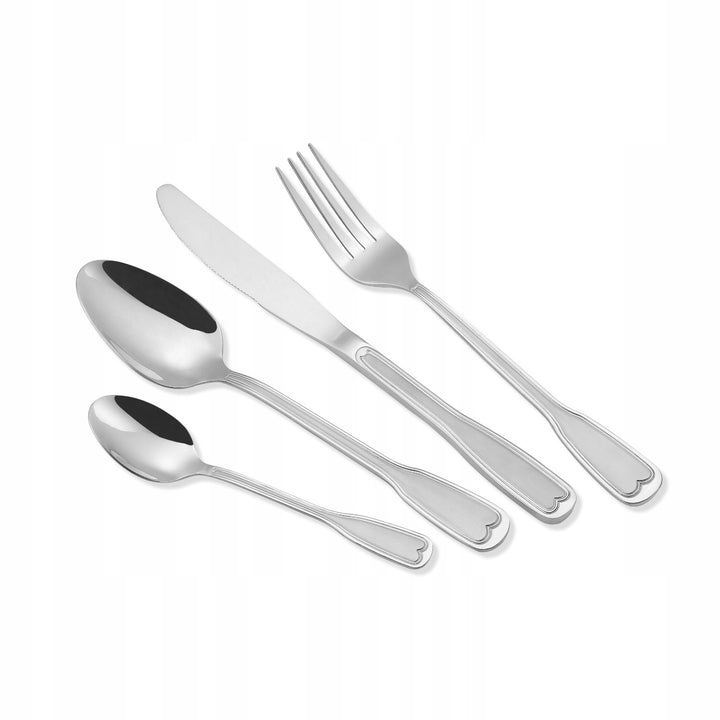 Set di posate Maestro da 24 pezzi modello MR-1519-24 in acciaio inox