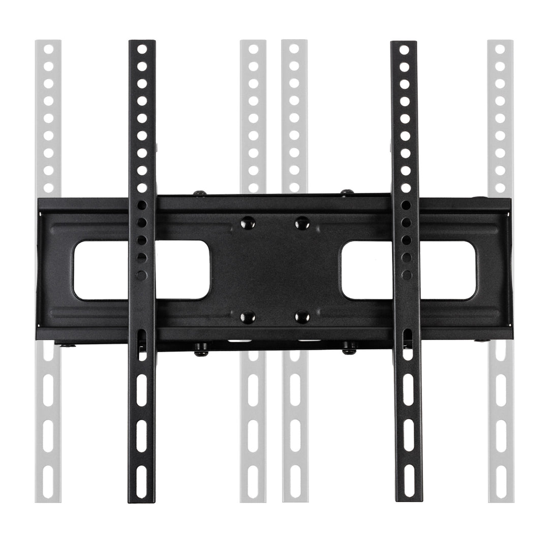 Supporto TV Maclean, max VESA 400x400, 32-75", 50 kg, regolazione angolo orizzontale e verticale, profilo 80-380 mm, nero, MC-788