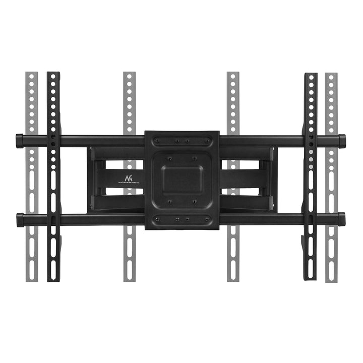 Supporto TV Maclean, VESA max 600x400, 32-85", 60 kg, regolazione angolo orizzontale e verticale, profilo 65-390 mm, nero, MC-789