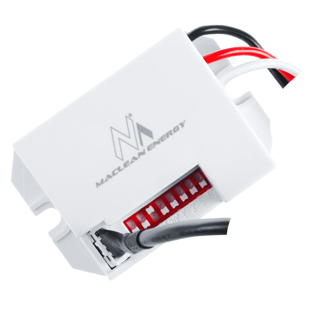 Rilevatore di movimento PIR Maclean, con sensore esterno, 12-24V DC, 360°, MCE32 V