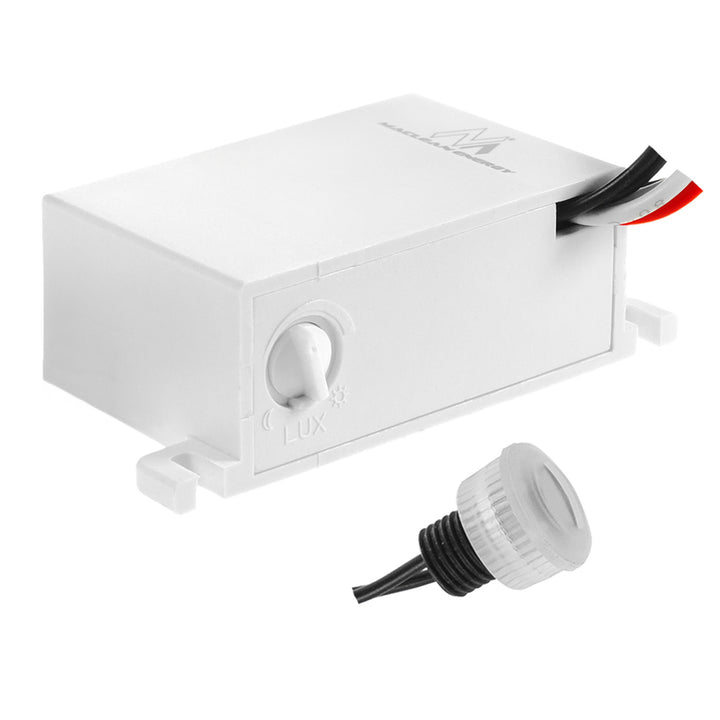 Sensore crepuscolare Maclean, con sonda esterna, 12-24V DC MCE34 V