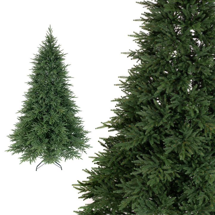 Albero di Natale artificiale Novatom, abete coreano, 100% PE, verde,180 cm