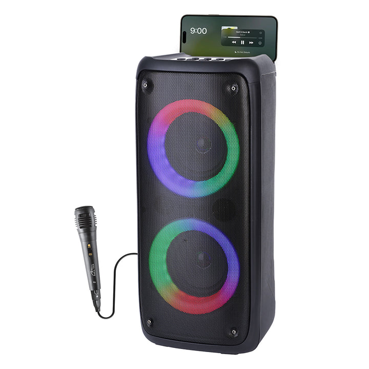 Altoparlante portatile Media-Tech, karaoke, Bluetooth 5.0, 1000W, MT3181