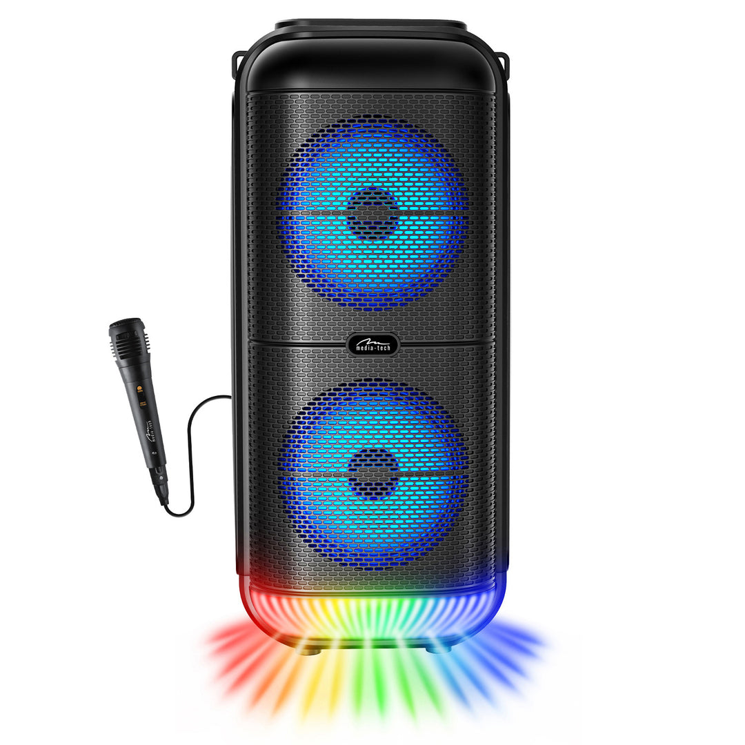 Altoparlante portatile Media-Tech, karaoke, Bluetooth 5.3, 900 W, MT3183