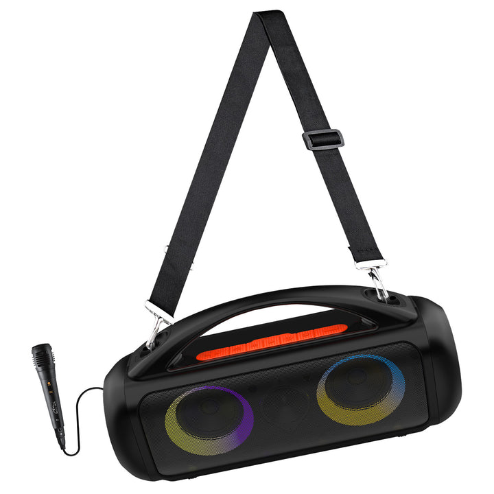 Altoparlante portatile Media-Tech, karaoke, Bluetooth 5.3, 1200W, MT3184