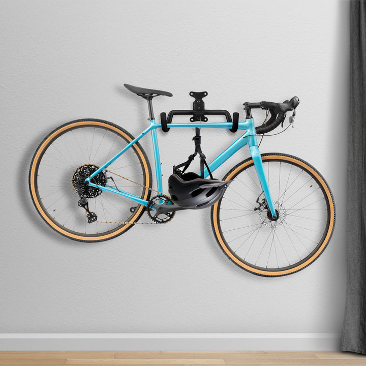 Supporto a parete per bicicletta Maclean, orizzontale, acciaio, carico massimo 30 kg, MC-484