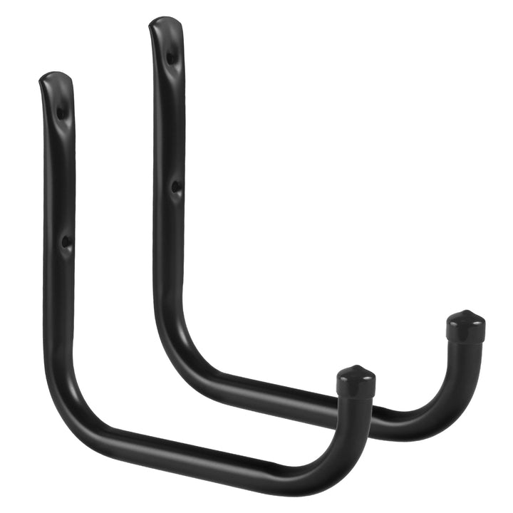Set di 2 staffe da parete Maclean, per pneumatici, ruote, scale, biciclette, acciaio, carico massimo 22 kg/staffa, MC-487