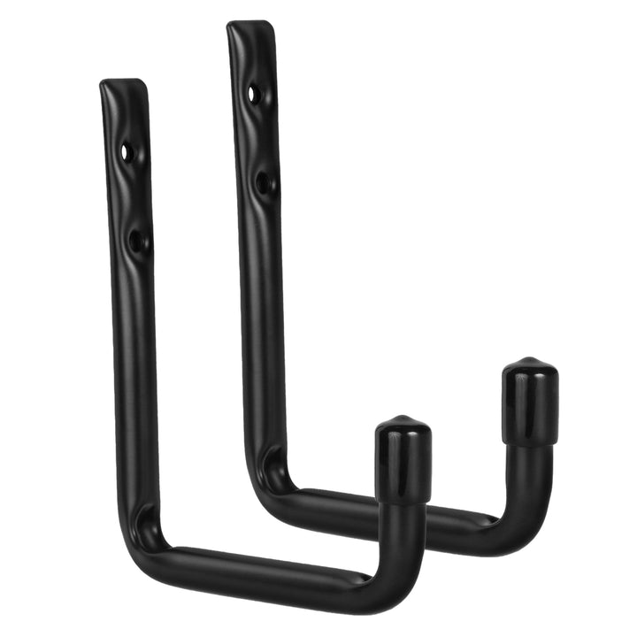 Set di 2 staffe da parete Maclean, per pneumatici, ruote, scale, biciclette, acciaio, carico massimo 22 kg/staffa, MC-488