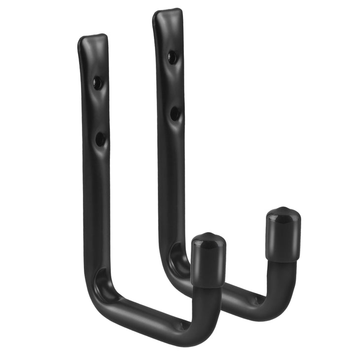 Set di 2 staffe da parete Maclean, per pneumatici, ruote, scale, biciclette, acciaio, carico massimo 22 kg/staffa, MC-489