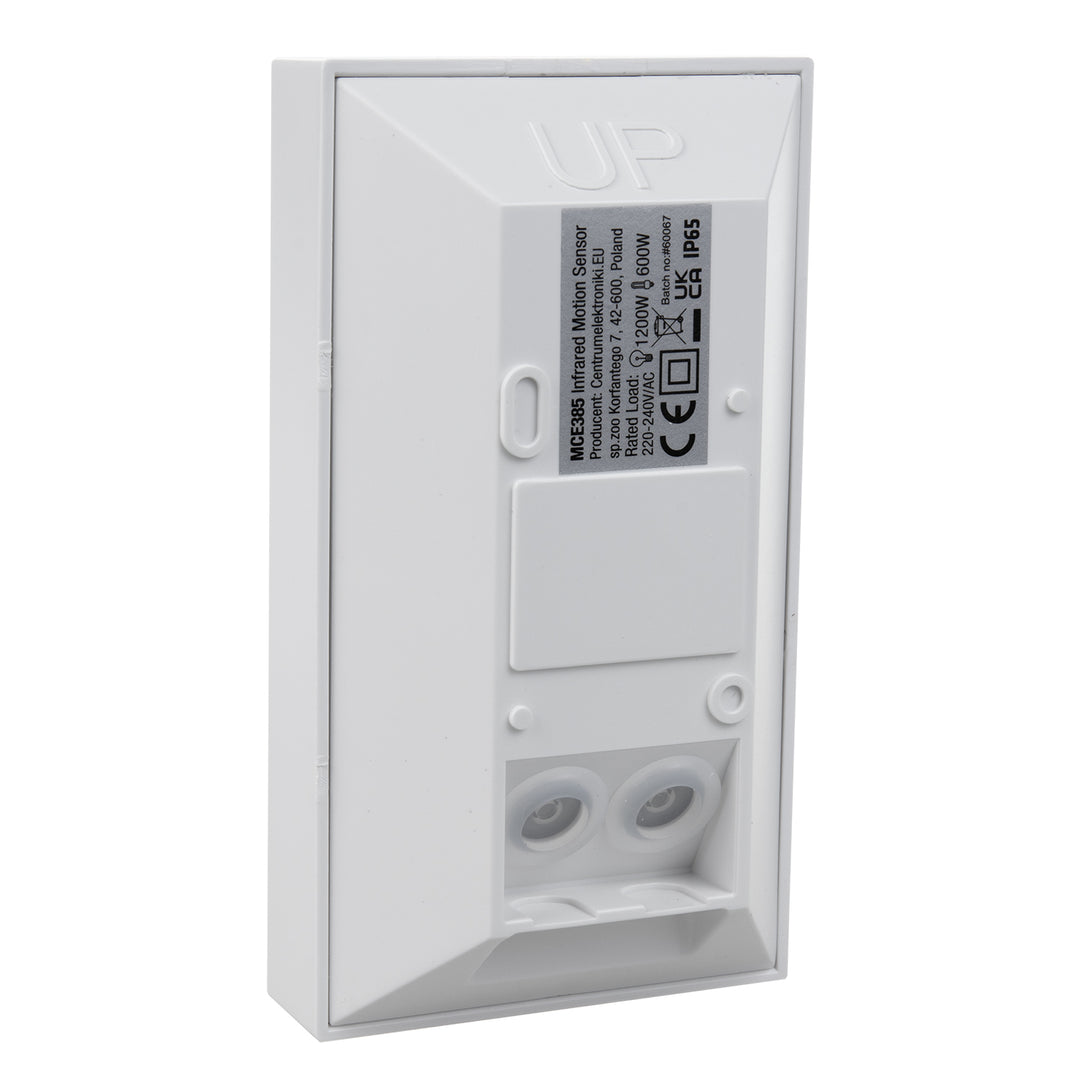 Rilevatore di movimento PIR a infrarossi da esterno Maclean, non rileva il movimento, max.1200W, IP65, MCE385 W, 4 pezzi