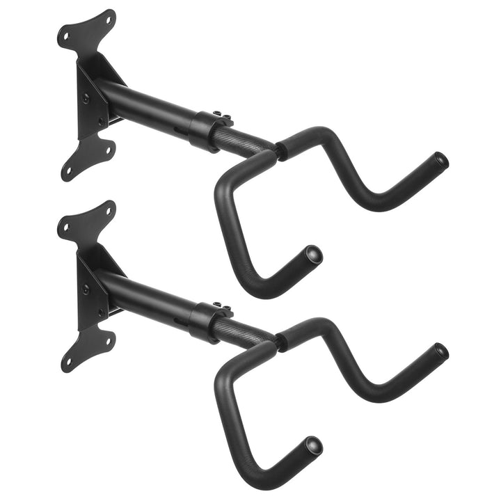 Supporto a parete per bicicletta Maclean, orizzontale, acciaio, carico massimo 30 kg, MC-431, 2 pezzi
