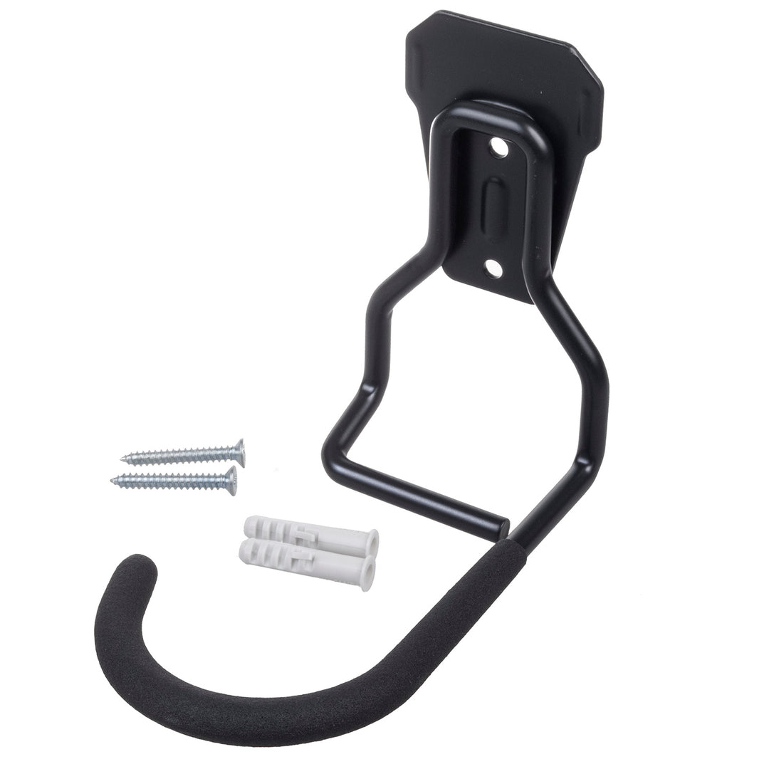 Supporto a parete per bicicletta Maclean, verticale, acciaio, carico massimo 20 kg, MC-433, 2 pezzi
