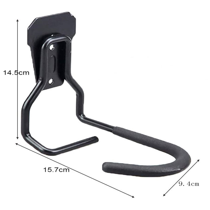 Supporto a parete per bicicletta Maclean, verticale, acciaio, carico massimo 20 kg, MC-433, 2 pezzi