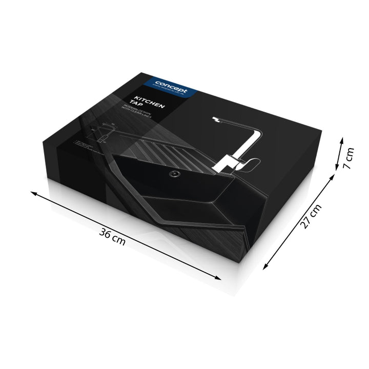 Rubinetto da cucina Concept, miscelatore a leva, girevole a 360°. BDG6529bc