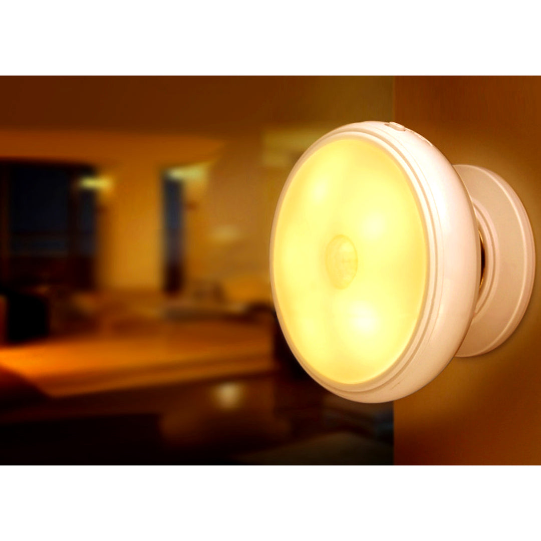 Lampada LED con sensore di movimento Maclean, magnete, retroilluminazione, modalità di illuminazione: continua, sensore PIR, 3xAA, MCE223, 2 pezzi
