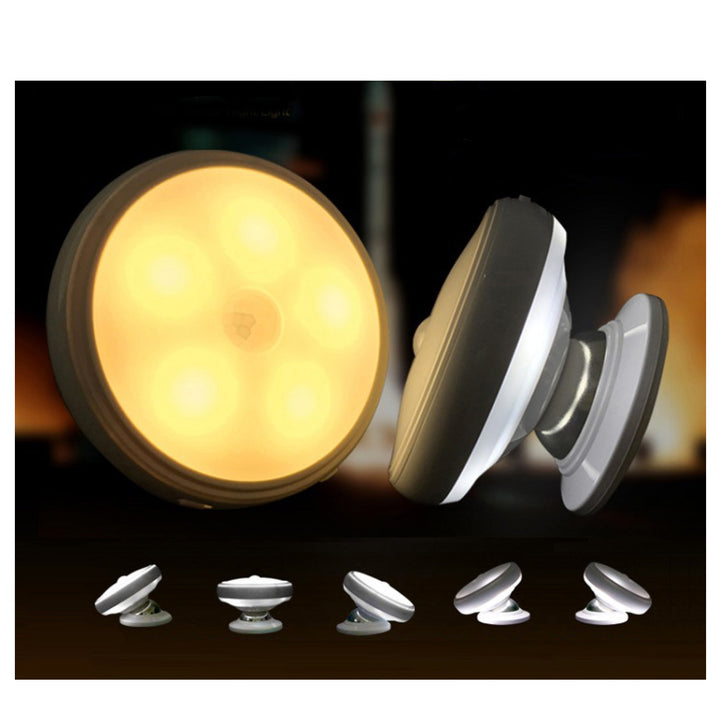 Lampada LED con sensore di movimento Maclean, magnete, retroilluminazione, modalità di illuminazione: continua, sensore PIR, 3xAA, MCE223, 2 pezzi